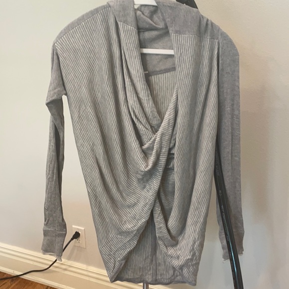 lululemon athletica Sweaters - Lululemon Pima cotton sweater two in one size 4